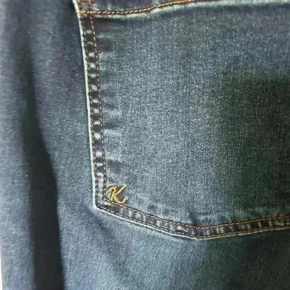 KUT from the Kloth Women's Toothpick Skinny Jeans Size 16 Medium/Dark wash denim - Picture 4 of 10